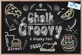 Czcionka Chalk Groovy
